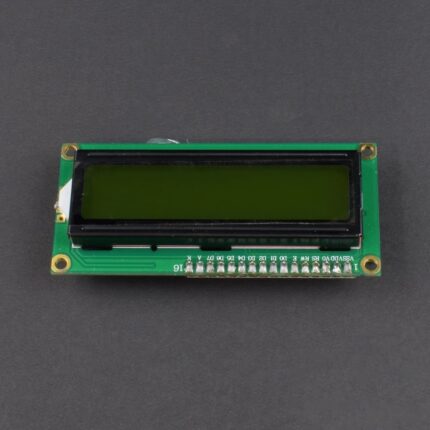 LCD 16X2 Alphanumeric Display with I2C/IIC interface - Green Backlight