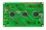 20X4 Character LCD Display Green Yellow Module