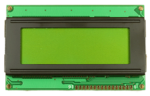 20×4 Character LCD Display with Yellow/Green Backlight Alphanumeric Character