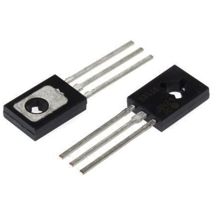 Bd139 Npn Bipolar Medium Power Transistor 80V 1.5A To-126 Package